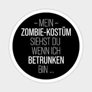 Halloweenkostüm Magnet